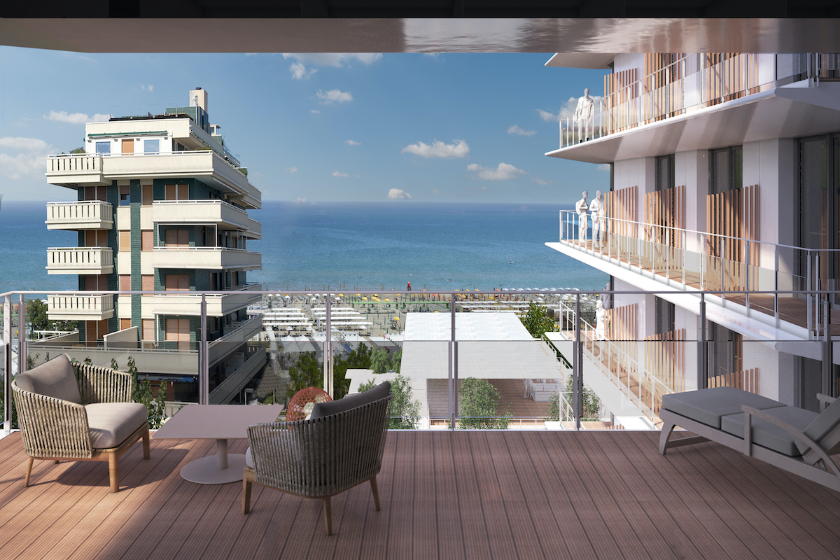 Ecco come sarà il nuovo Hotel Vienna a Riccione